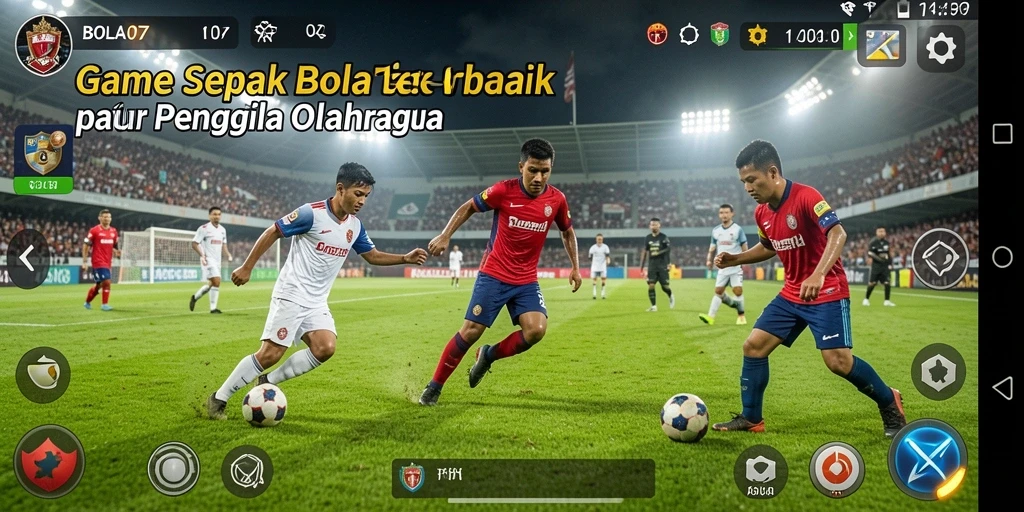 Tampilan menarik dari gameplay BOLA07 yang penuh aksi.