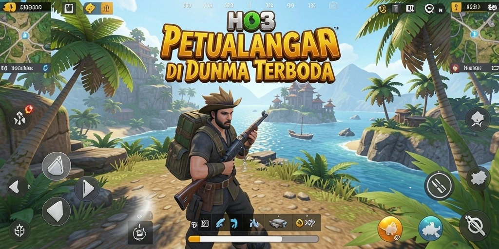 Gameplay menarik di dunia terbuka HO3.