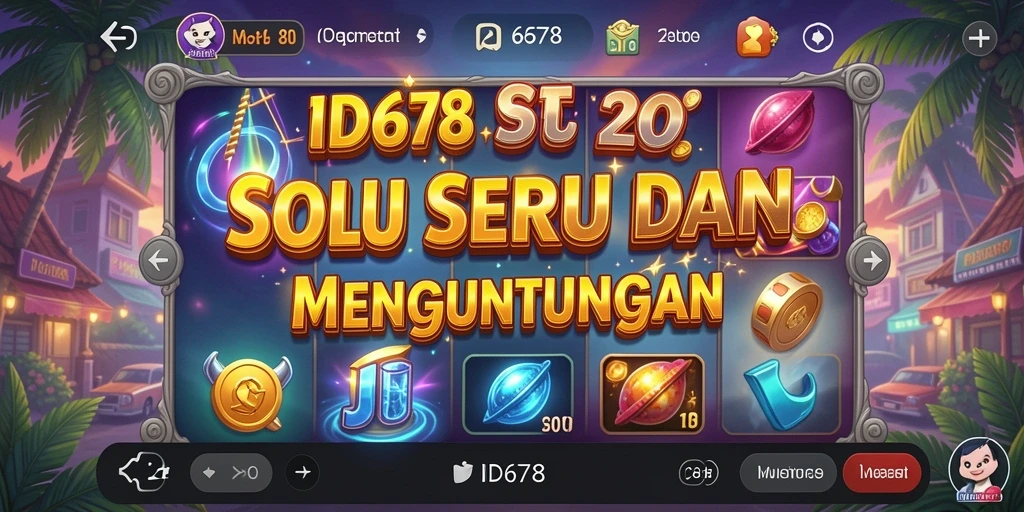 Tampilan gameplay ID678 yang menakjubkan dengan fitur slot yang menarik.