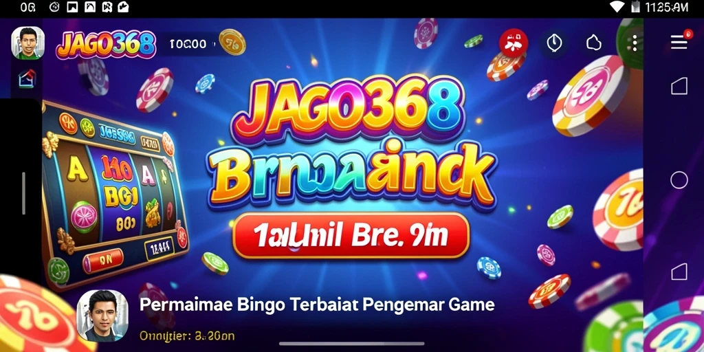 Tampilan dinamis dari gameplay Bingo JAGO368 yang menegangkan.