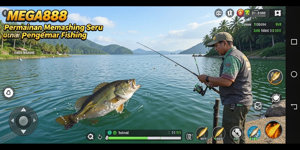 Tangkapan ikan yang menakjubkan dalam gameplay MEGA888.