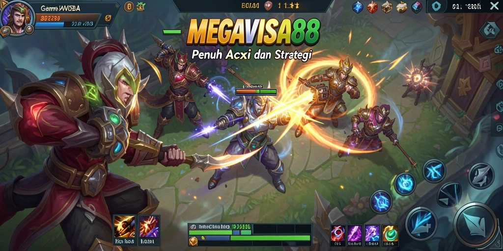 Gameplay seru dan aksi menarik dalam MEGAVISA88