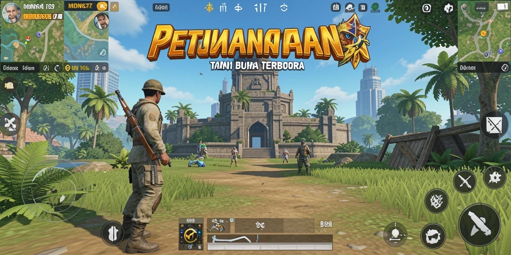 Tampilan gameplay Open World yang menarik dan mendebarkan.