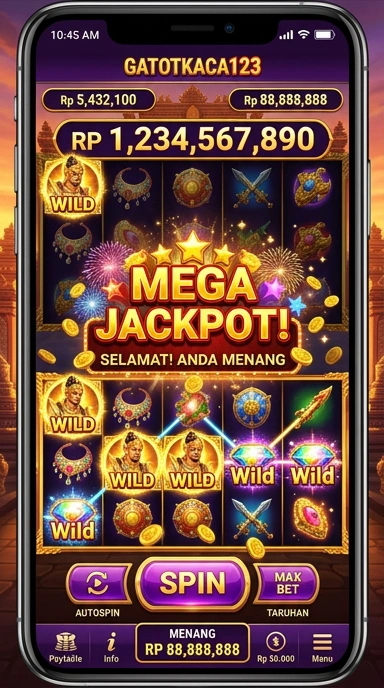 Pengguna menikmati pengalaman unduh yang aman di Gatotkaca123.